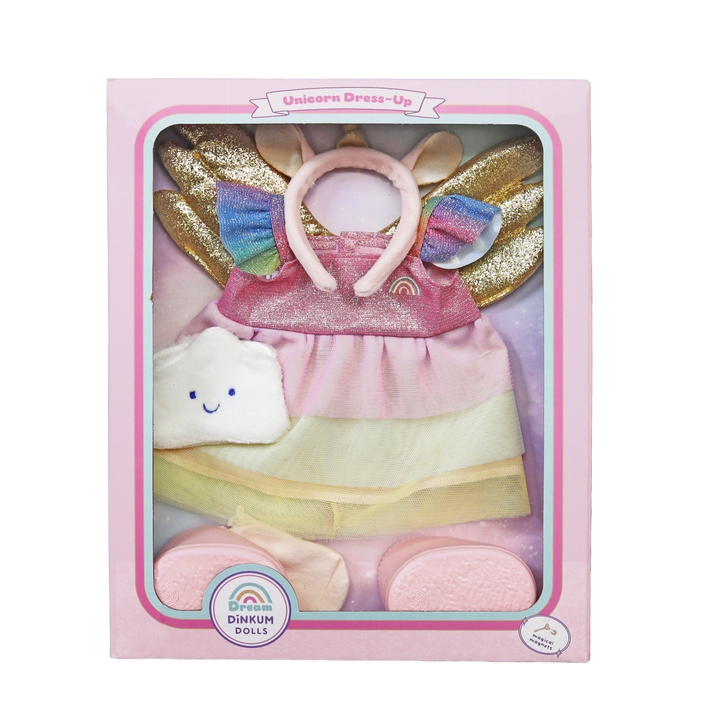 Olli Ella Dinkum Doll Unicorn Outfit Set (Limited Edition)
