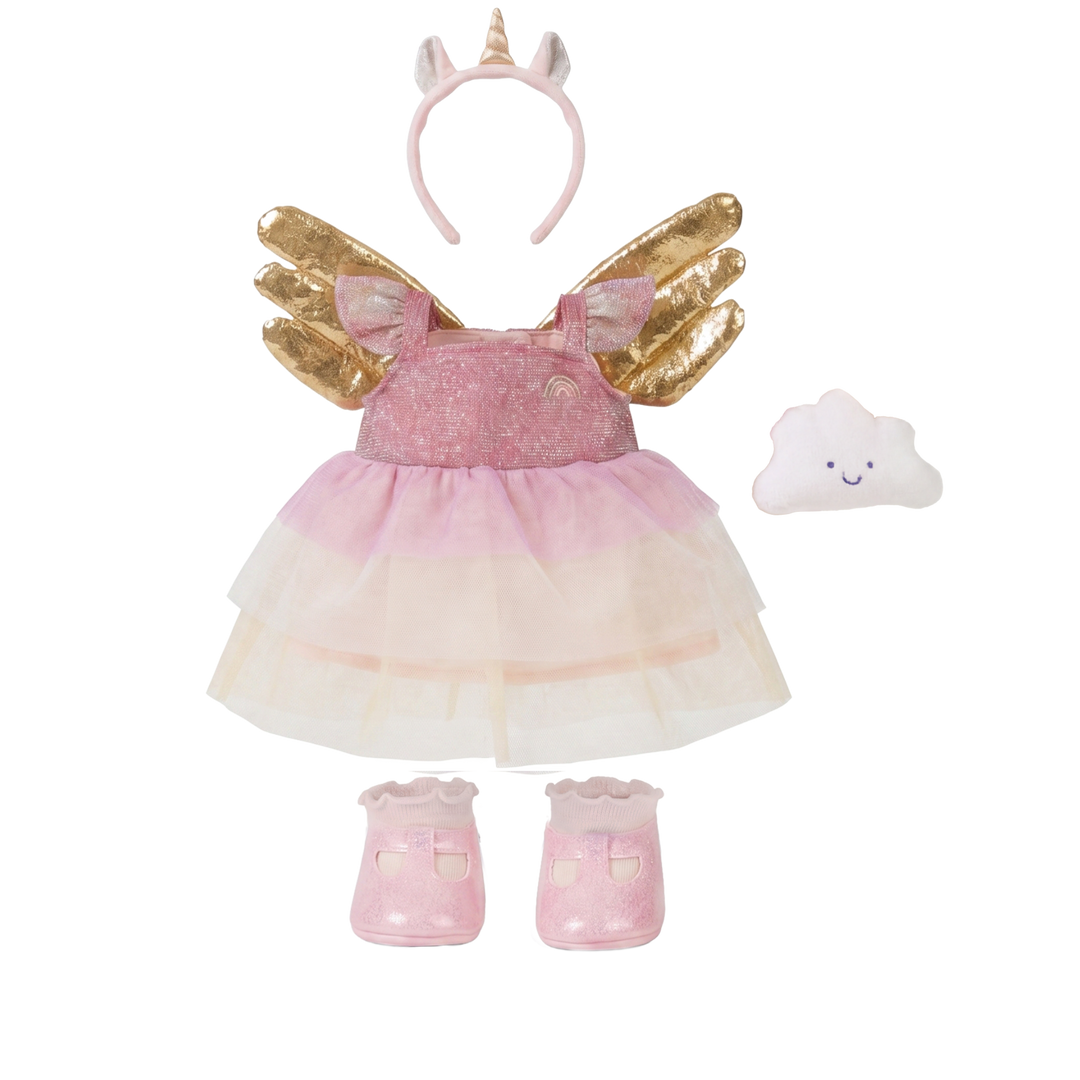 Olli Ella Dinkum Doll Unicorn Outfit Set (Limited Edition)