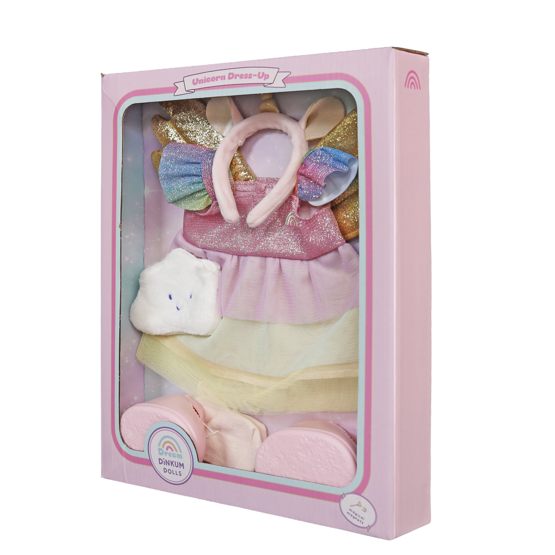 Olli Ella Dinkum Doll Unicorn Outfit Set (Limited Edition)