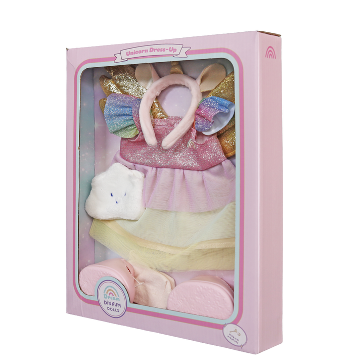 Olli Ella Dinkum Doll Unicorn Outfit Set (Limited Edition)
