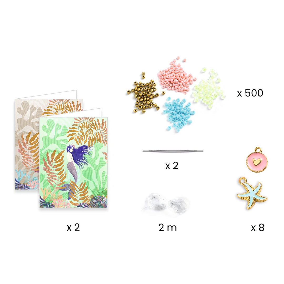 Djeco You &amp; Me Beads &amp; Jewellery Craft – Sea Multi-wrap