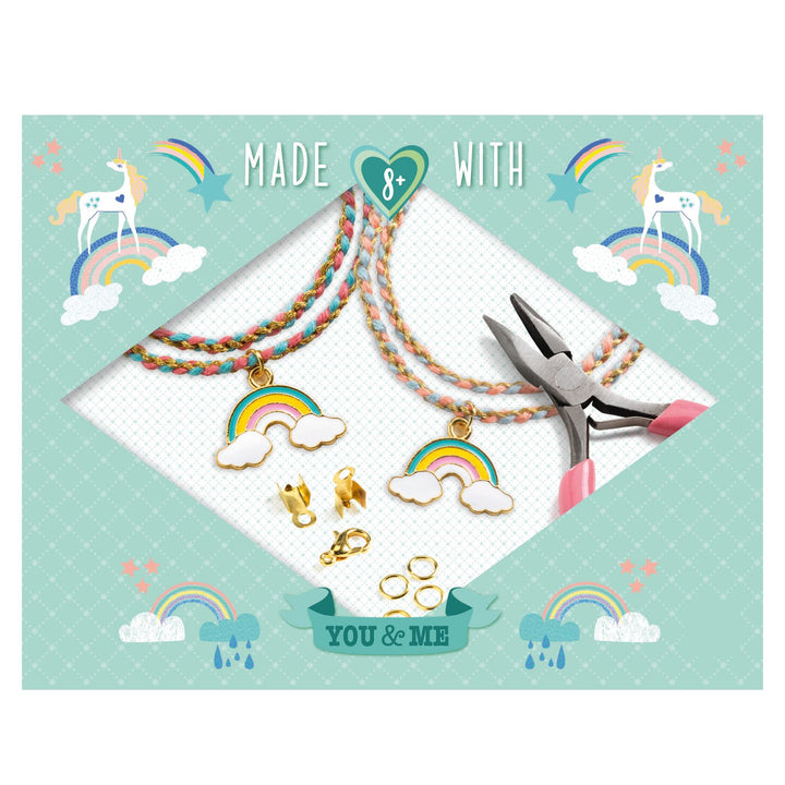Djeco You &amp; Me Beads &amp; Jewellery Craft – Rainbow Kumihimo