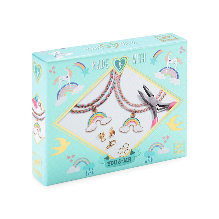 Djeco You &amp; Me Beads &amp; Jewellery Craft – Rainbow Kumihimo