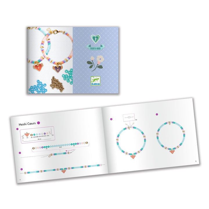 Djeco You &amp; Me Beads &amp; Jewellery Craft – Heart Heishi