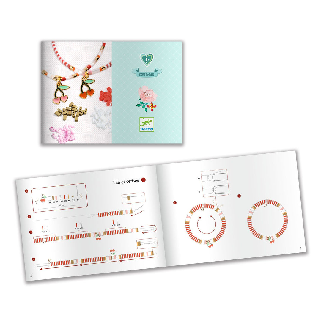Djeco You &amp; Me Beads &amp; Jewellery Craft – Tila And Cherries