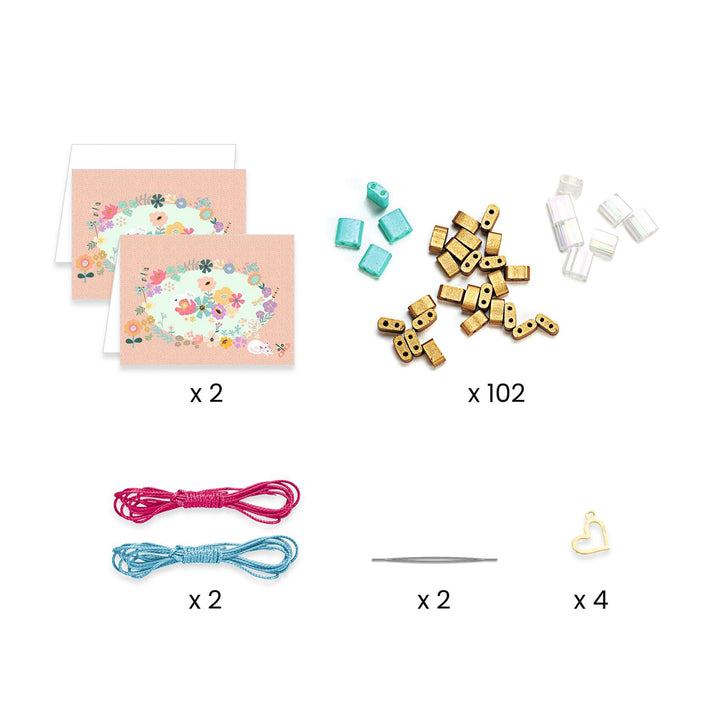 Djeco You &amp; Me Beads &amp; Jewellery Craft – Tila And Flowers