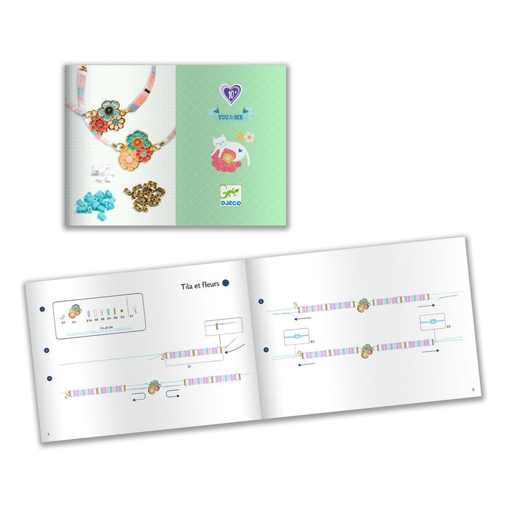 Djeco You &amp; Me Beads &amp; Jewellery Craft – Tila And Flowers