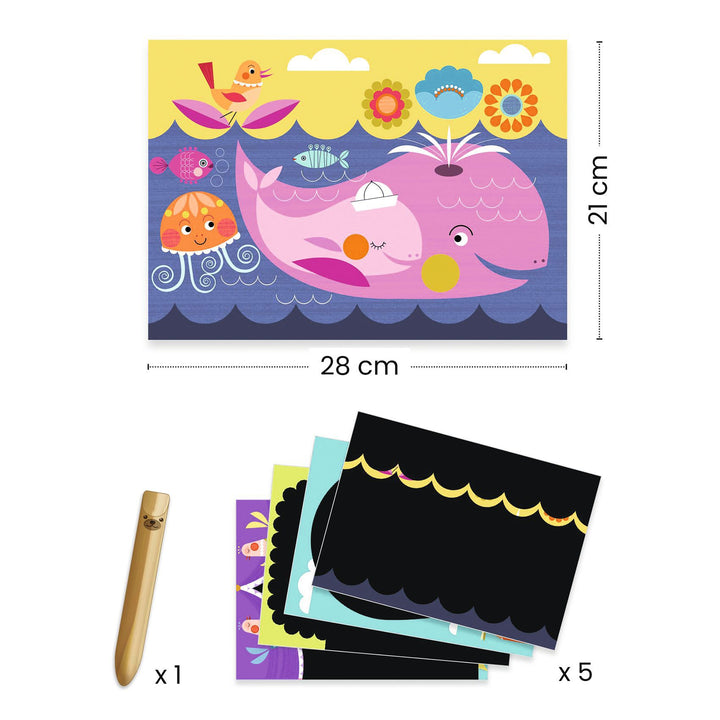 Djeco Scratch Boards – It&