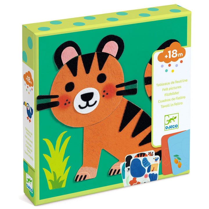 Djeco Felt Pictures – Soft Animals