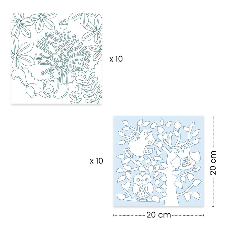 Djeco Colouring Activity Set – Forest