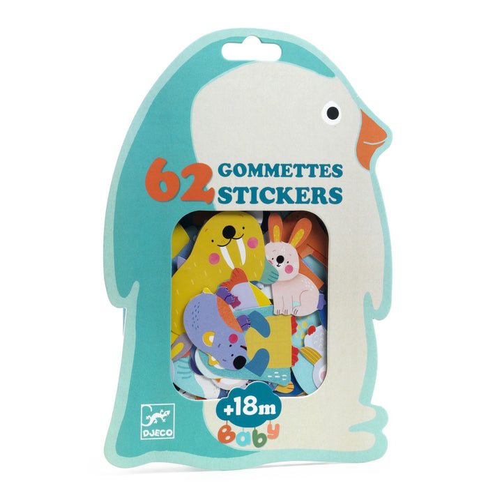 Djeco My First Sticker Collection – Ice Field Animals