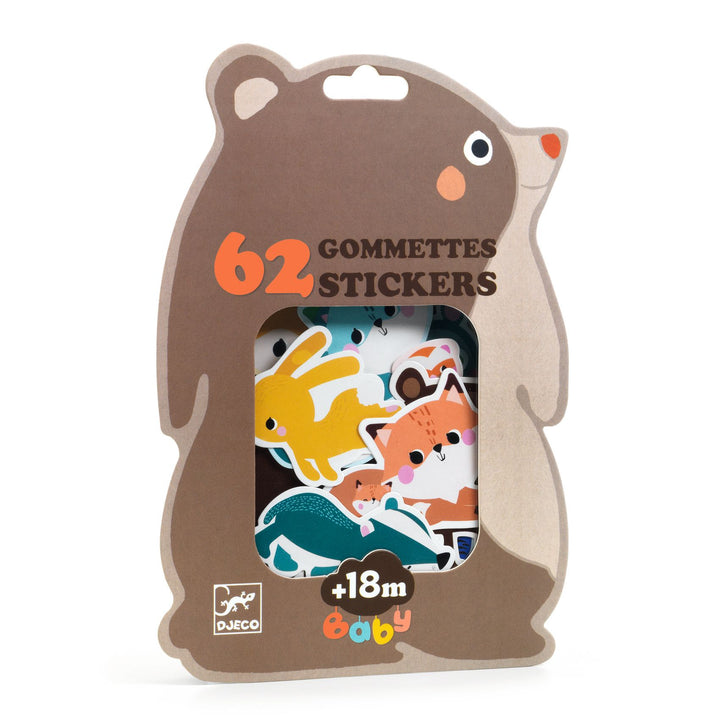 Djeco My First Sticker Collection – Forest Animals