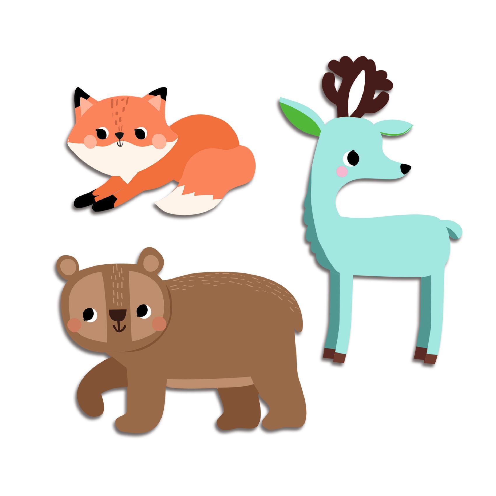 Djeco My First Sticker Collection – Forest Animals