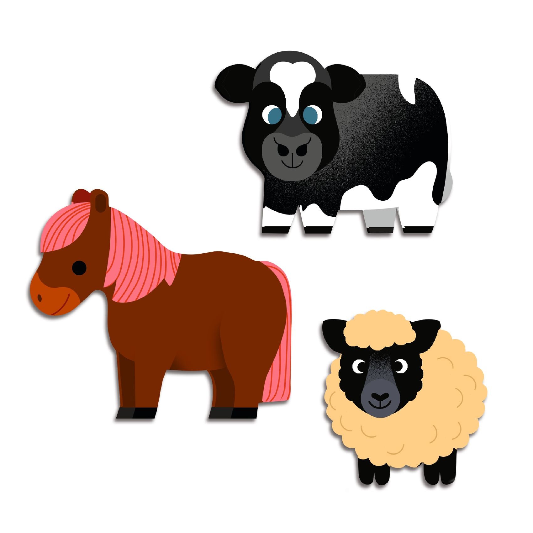 Djeco My First Sticker Collection – Farm Animals