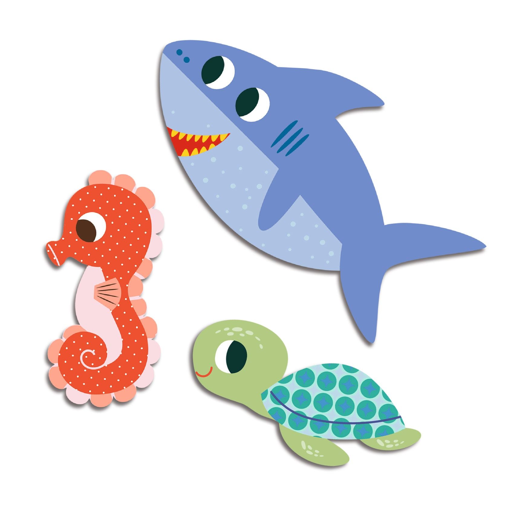 Djeco My First Sticker Collection – Sea Animals