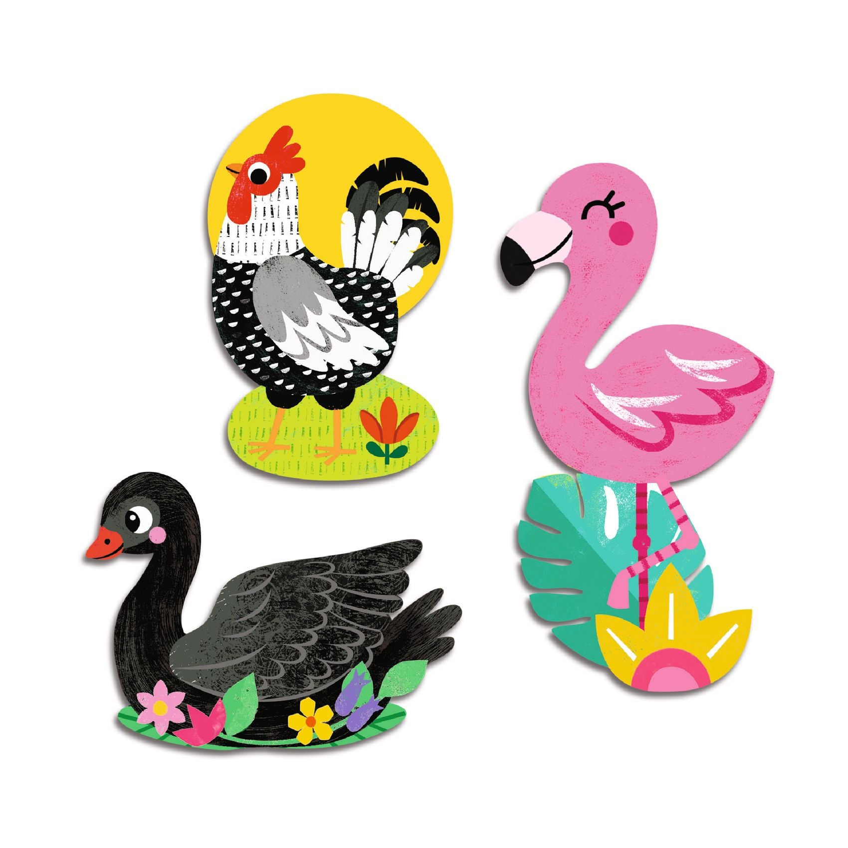 Djeco My First Sticker Collection – Birds