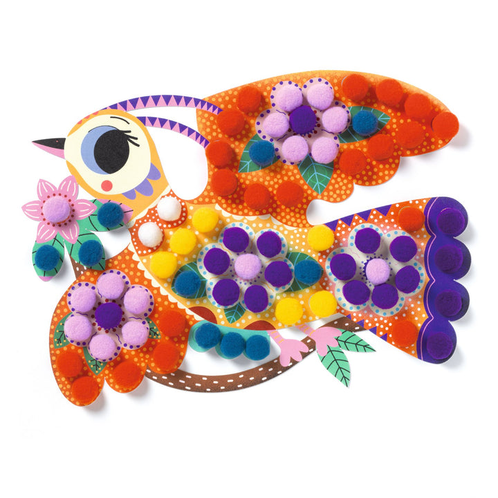 Djeco Pompom Collage