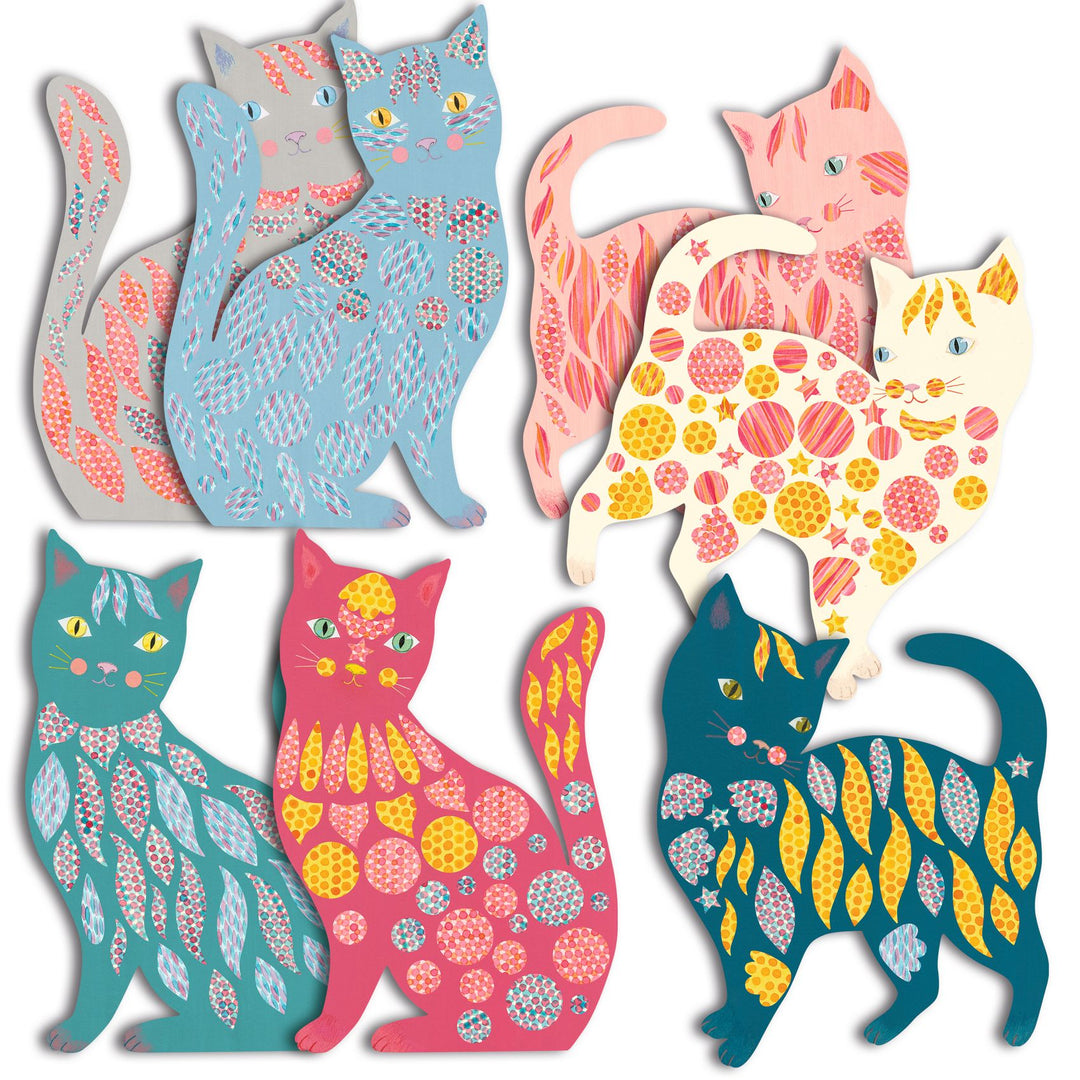 Djeco Create with Paper – Elodie’s Cute Cats