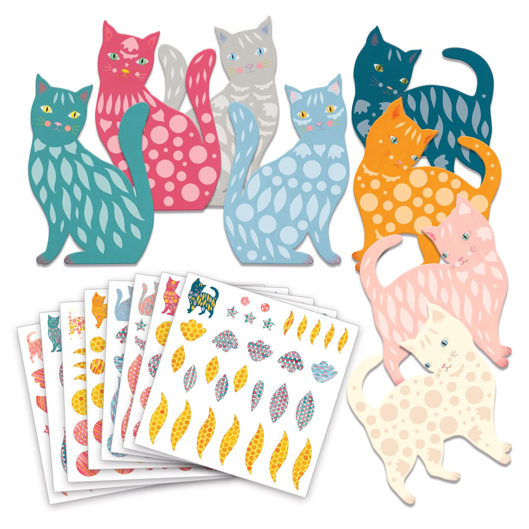 Djeco Create with Paper – Elodie’s Cute Cats
