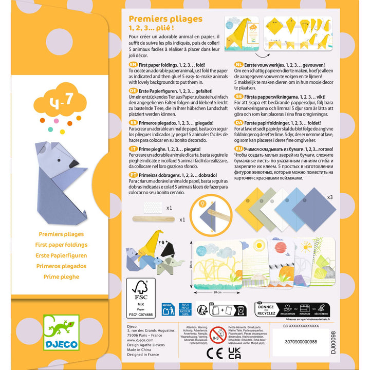 Djeco First Paper Folding – Origami
