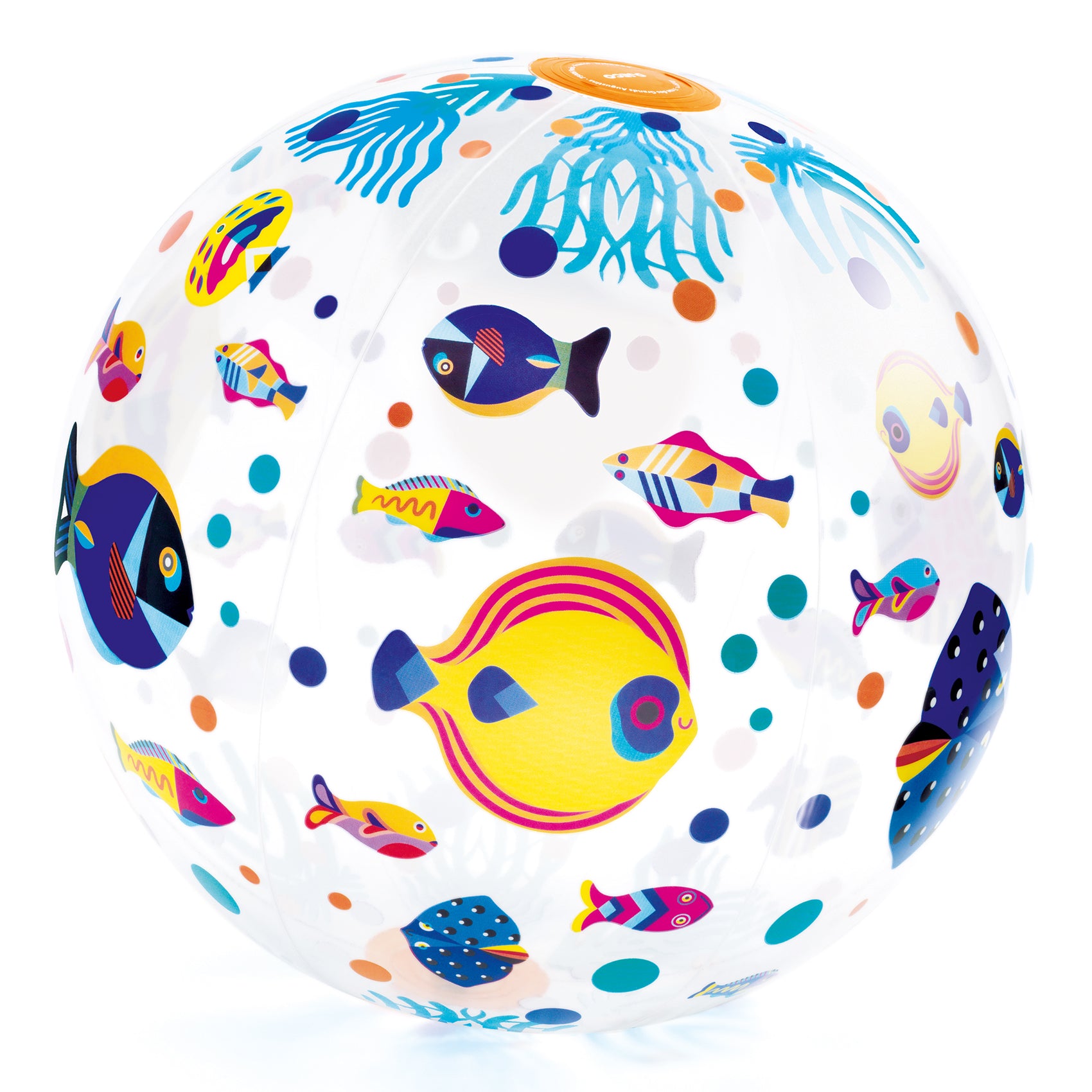Djeco Inflatable Beach Ball – Fish