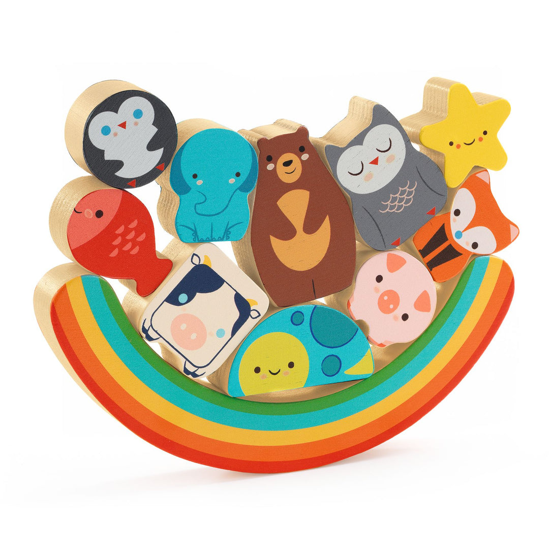 Djeco Rainbow Puzz &amp; Boom Puzzle