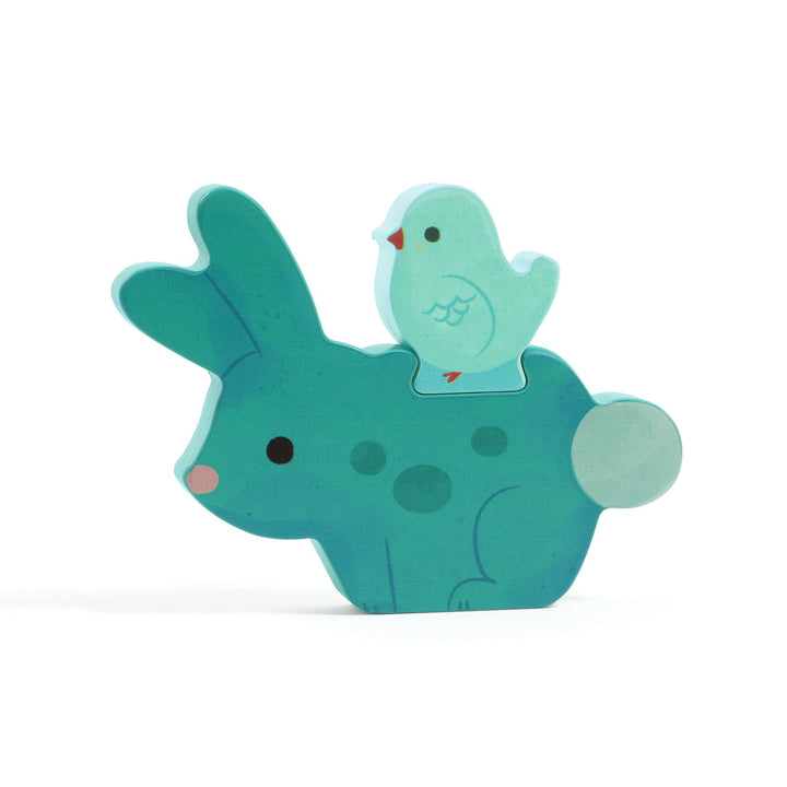 Djeco Puzz &amp; Play Wooden Puzzle – Friends
