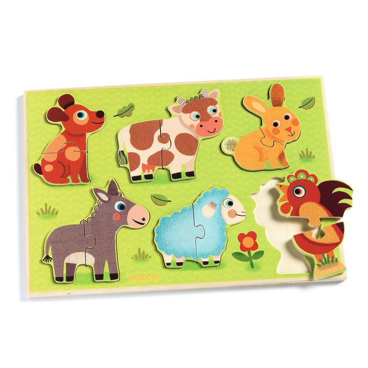 Djeco Coucou-Cow Puzzle