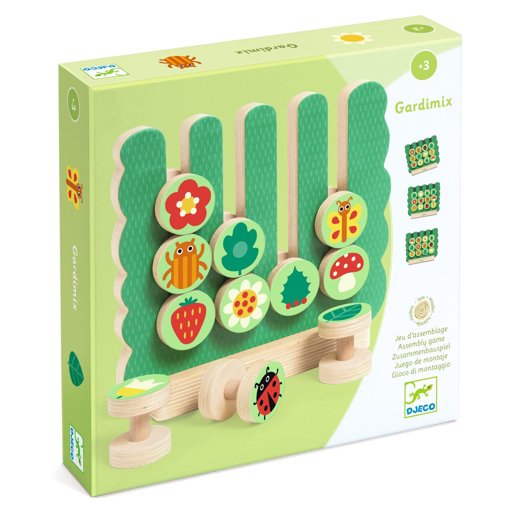 Djeco Gardimix Wooden Game