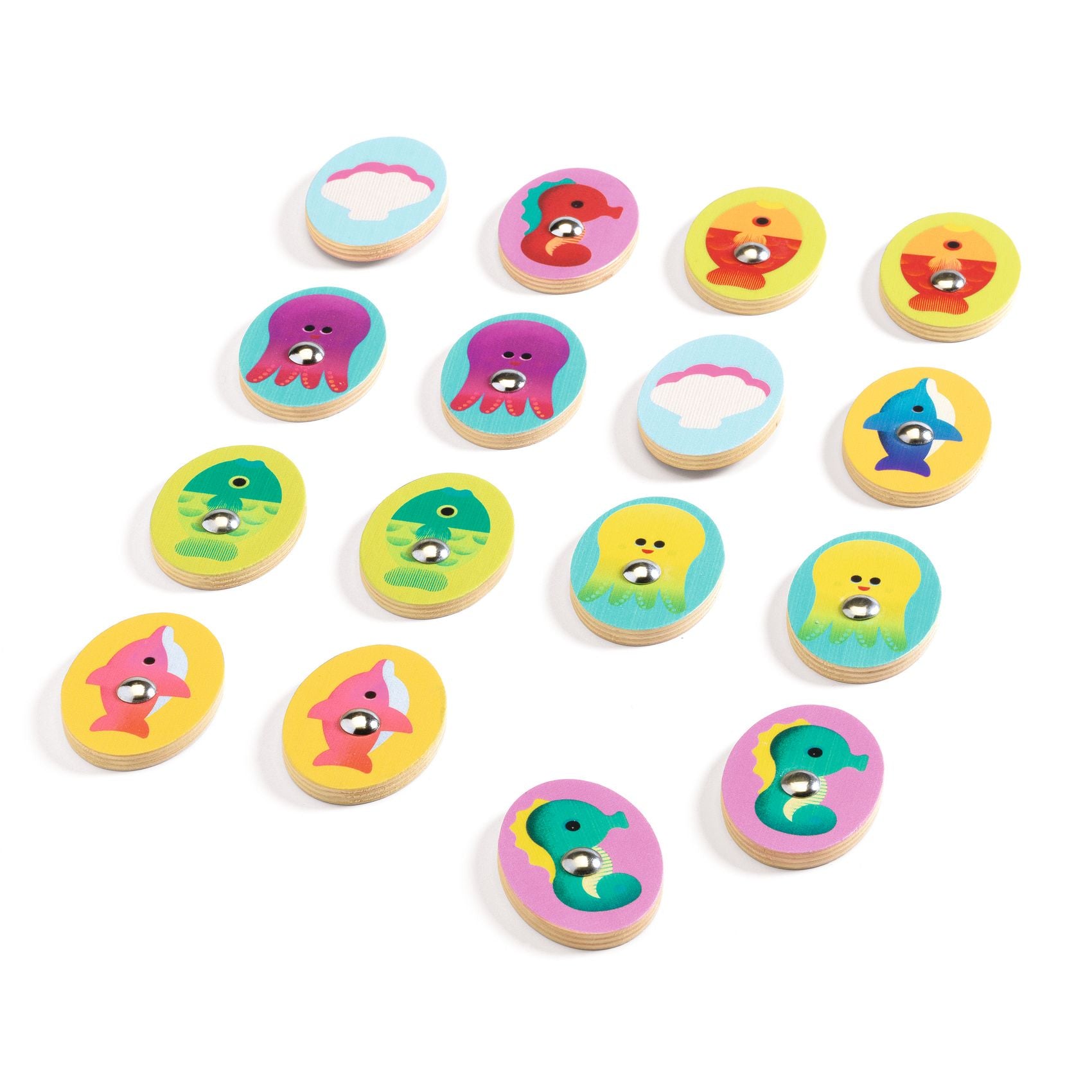 Djeco 4-in-1 Game – Ludo Sea