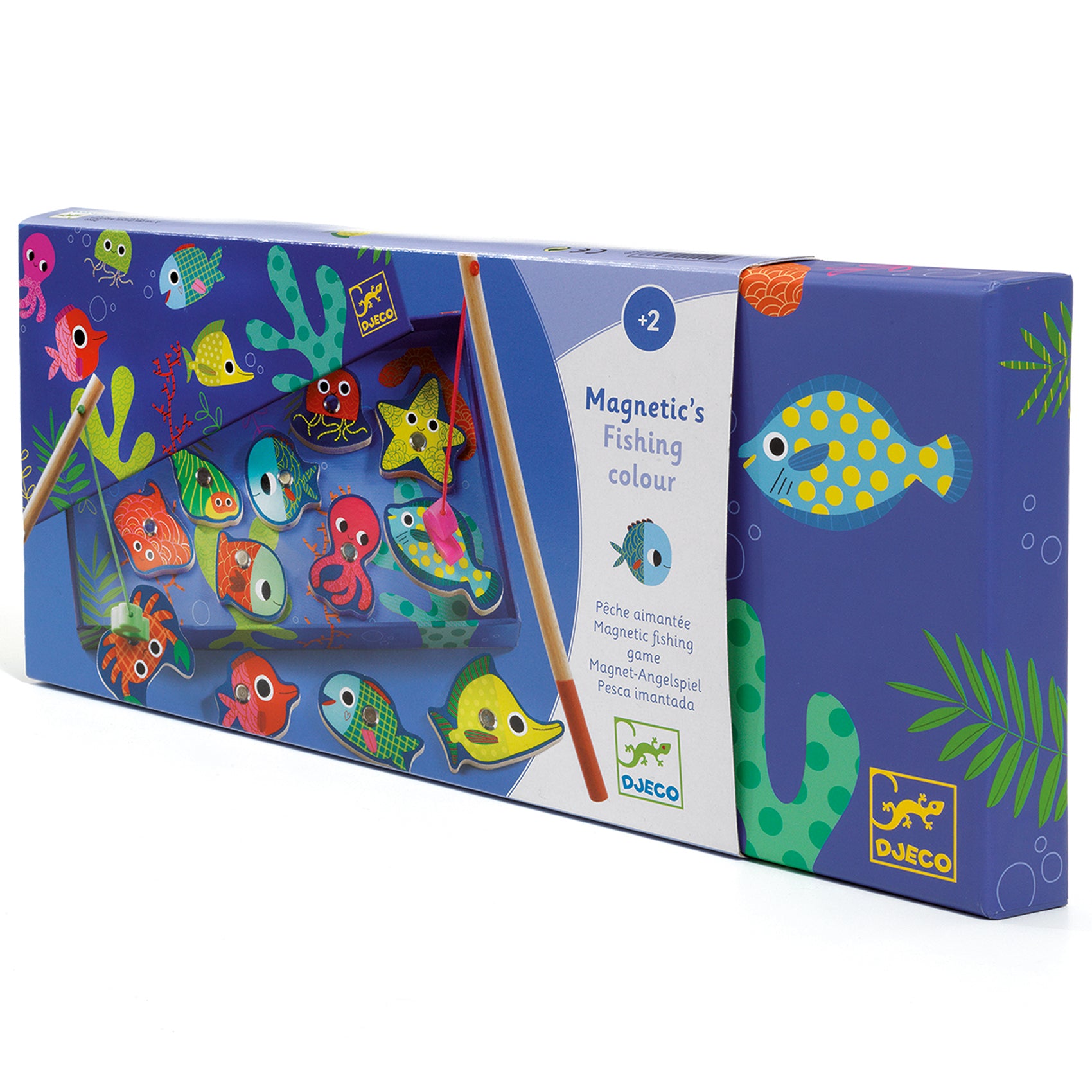 Djeco Magnetic Fishing Game – Coloured Fish