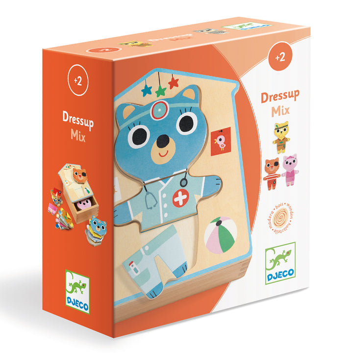 Djeco Mix Up Puzzle – Dress-Up