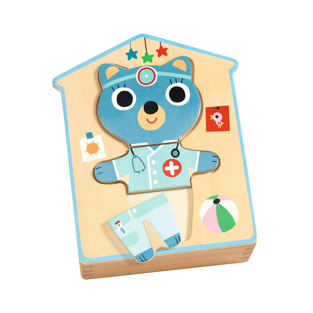 Djeco Mix Up Puzzle – Dress-Up
