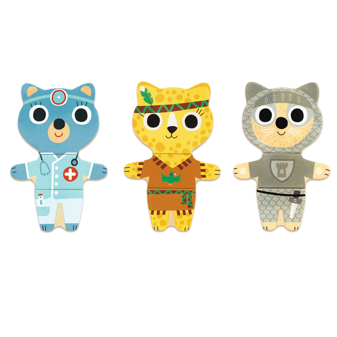 Djeco Mix Up Puzzle – Dress-Up