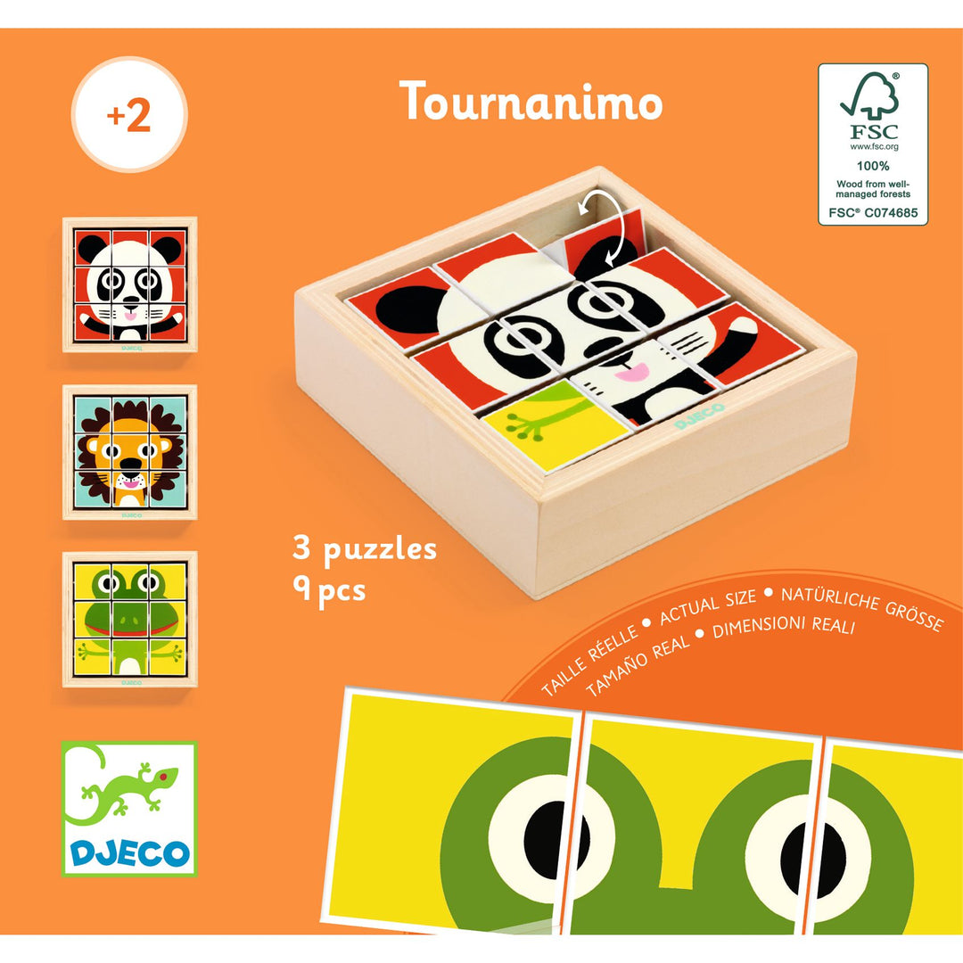 Djeco Wooden Puzzle – Touranimo