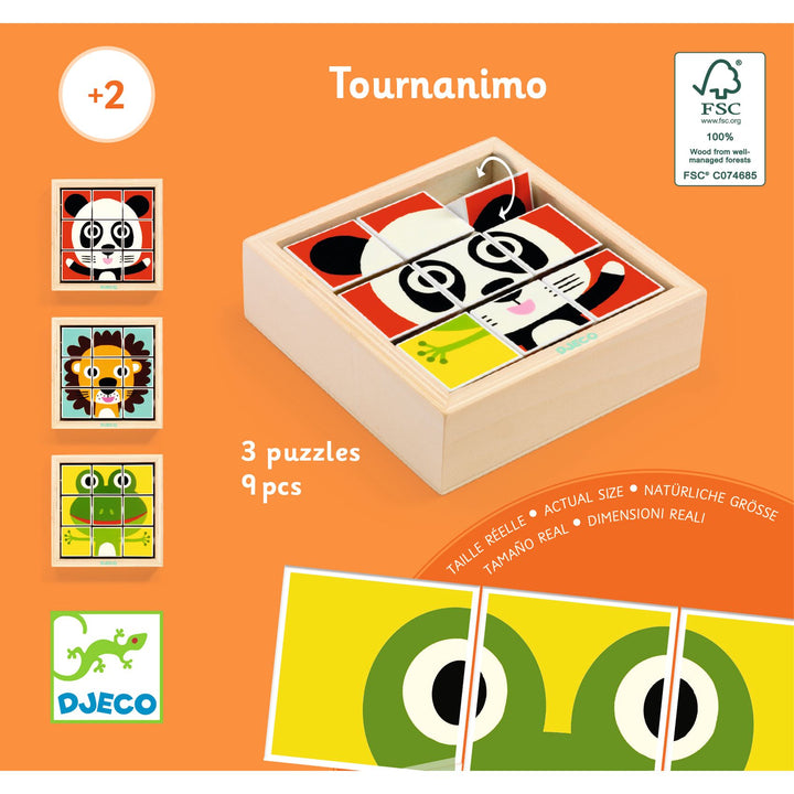 Djeco Wooden Puzzle – Touranimo