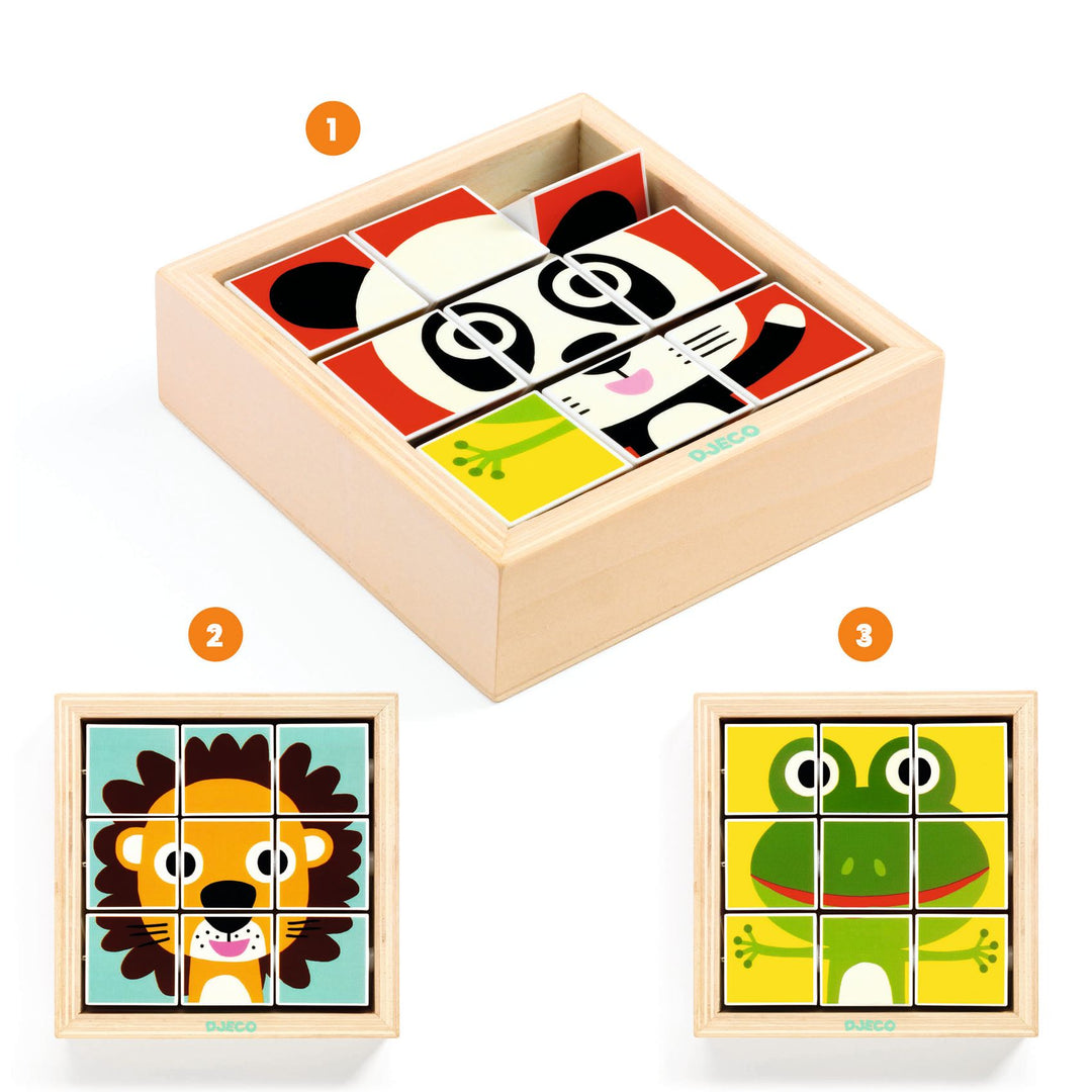 Djeco Wooden Puzzle – Touranimo
