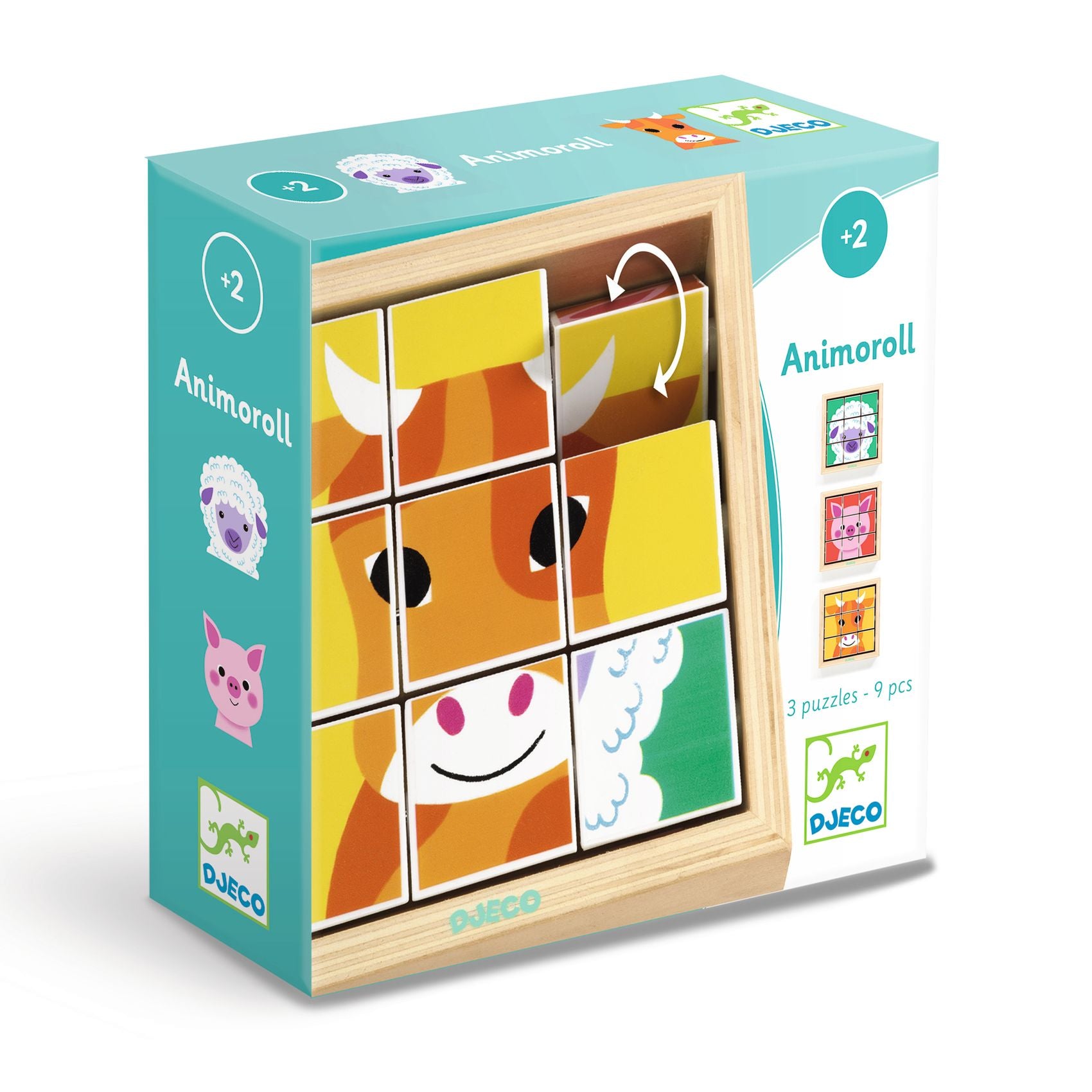 Djeco Wooden Puzzle – Animoroll