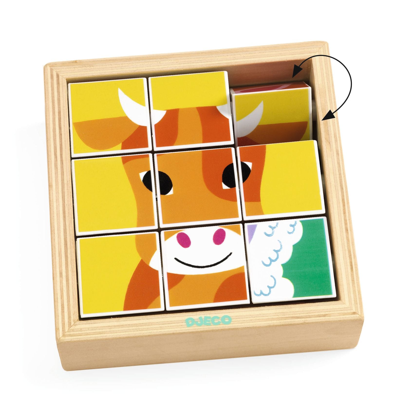 Djeco Wooden Puzzle – Animoroll