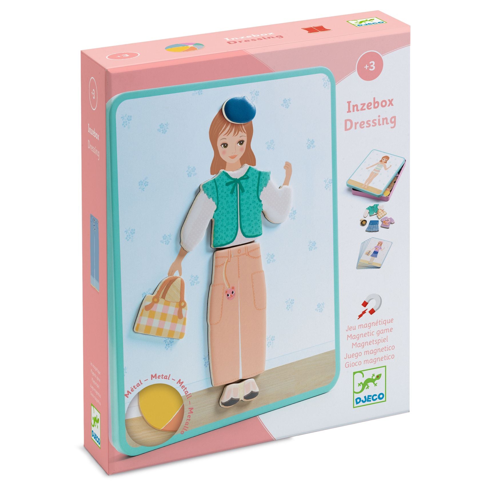 Djeco Inzebox Magnetic Game – Dressing