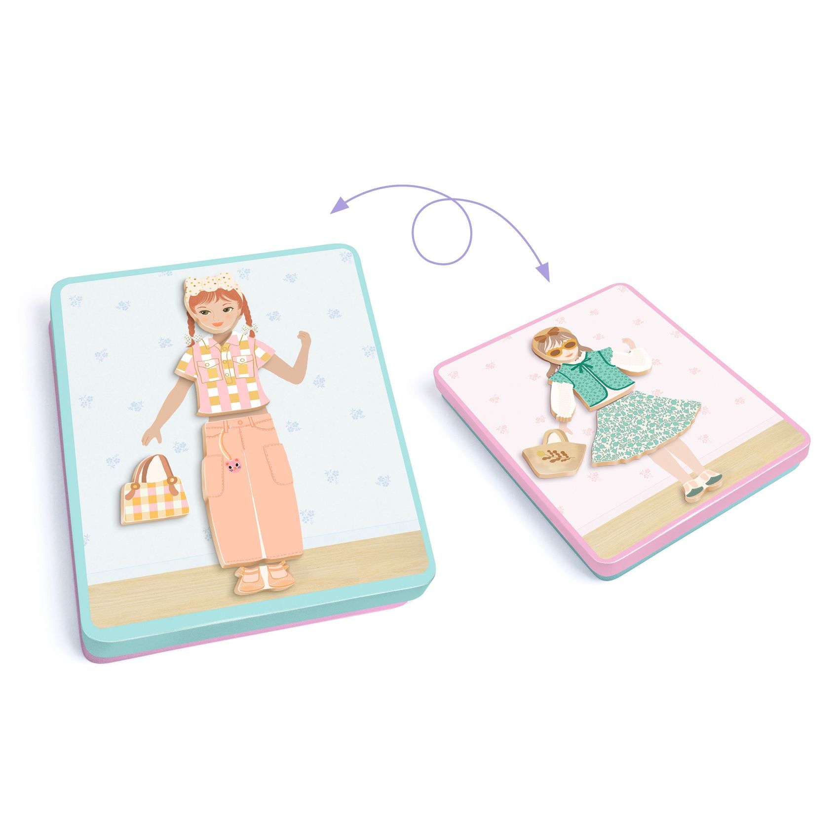 Djeco Inzebox Magnetic Game – Dressing