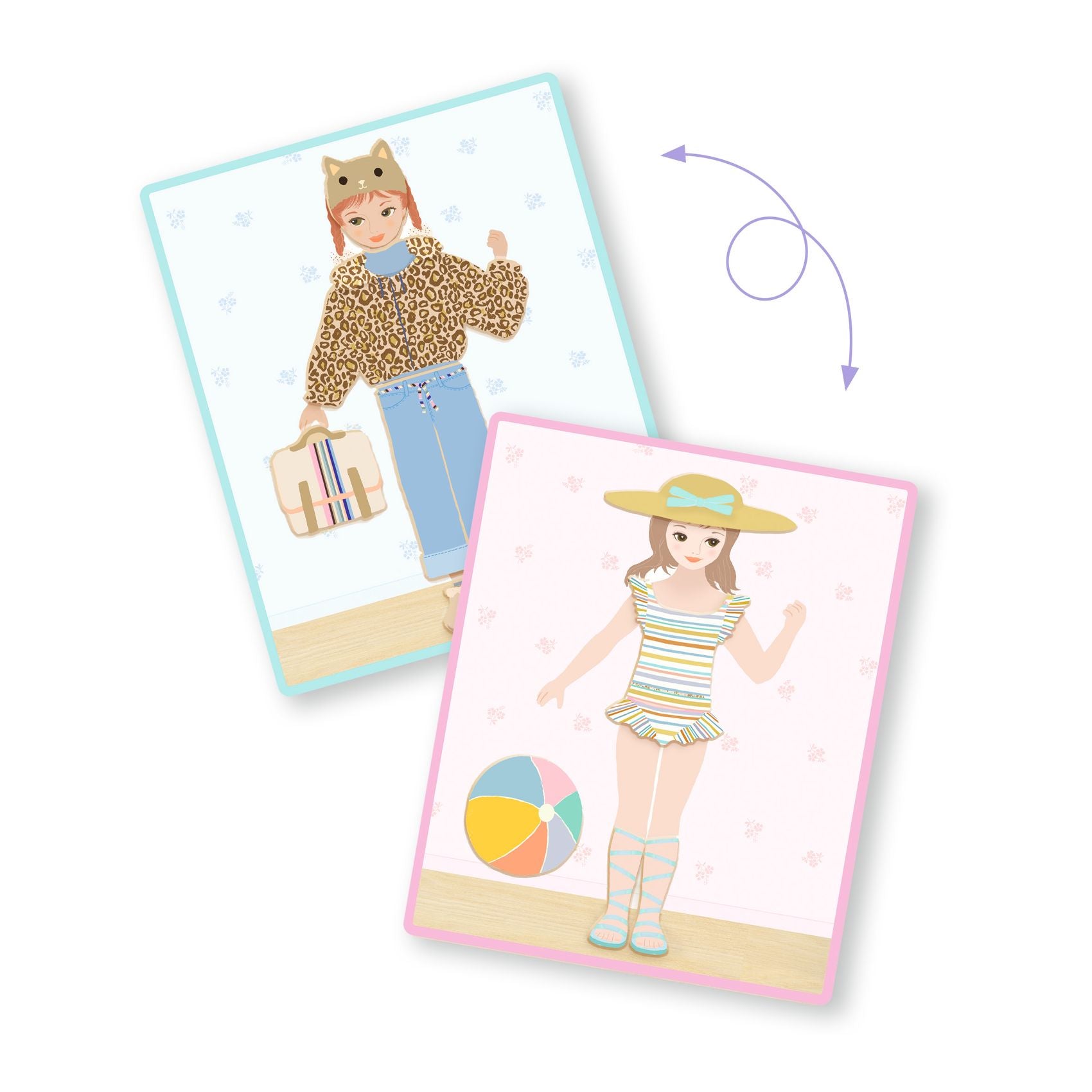 Djeco Inzebox Magnetic Game – Dressing