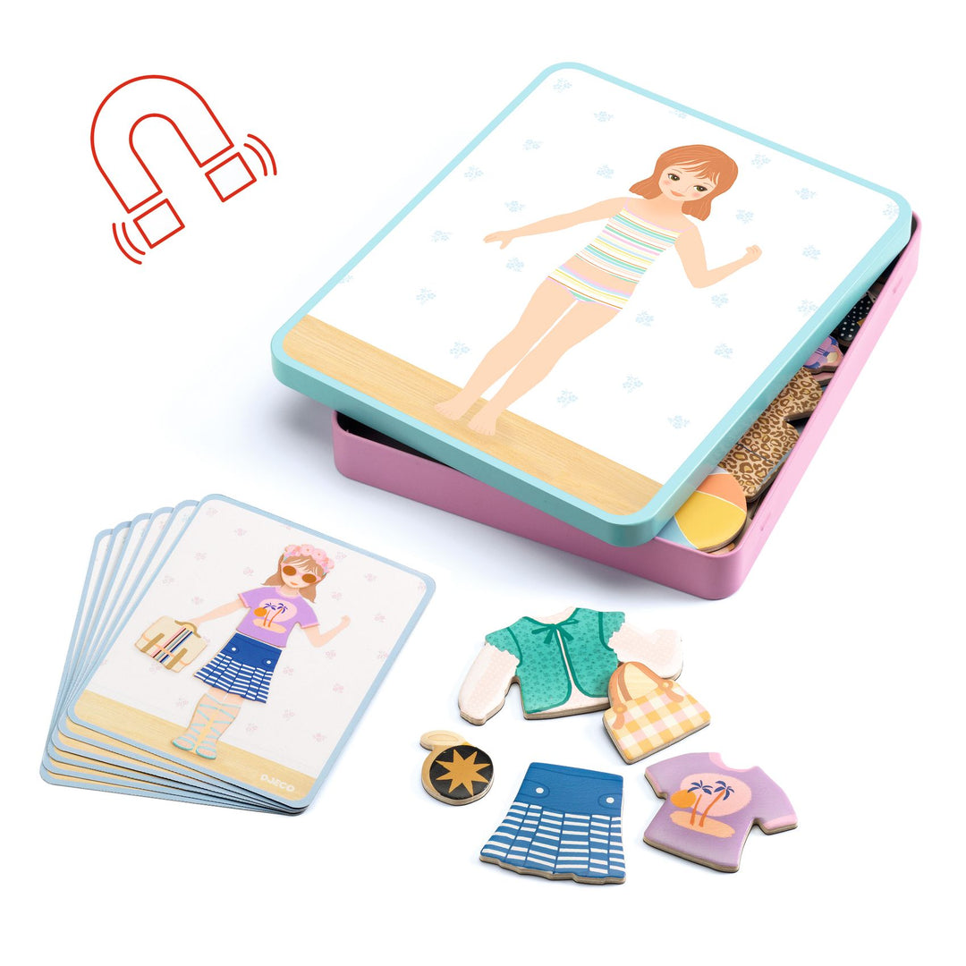 Djeco Inzebox Magnetic Game – Dressing