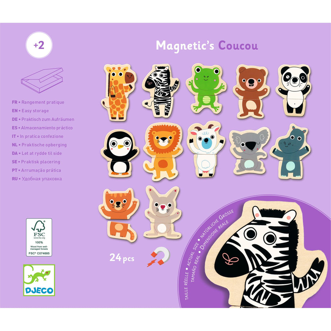 Djeco Wooden Magnets – Coucou