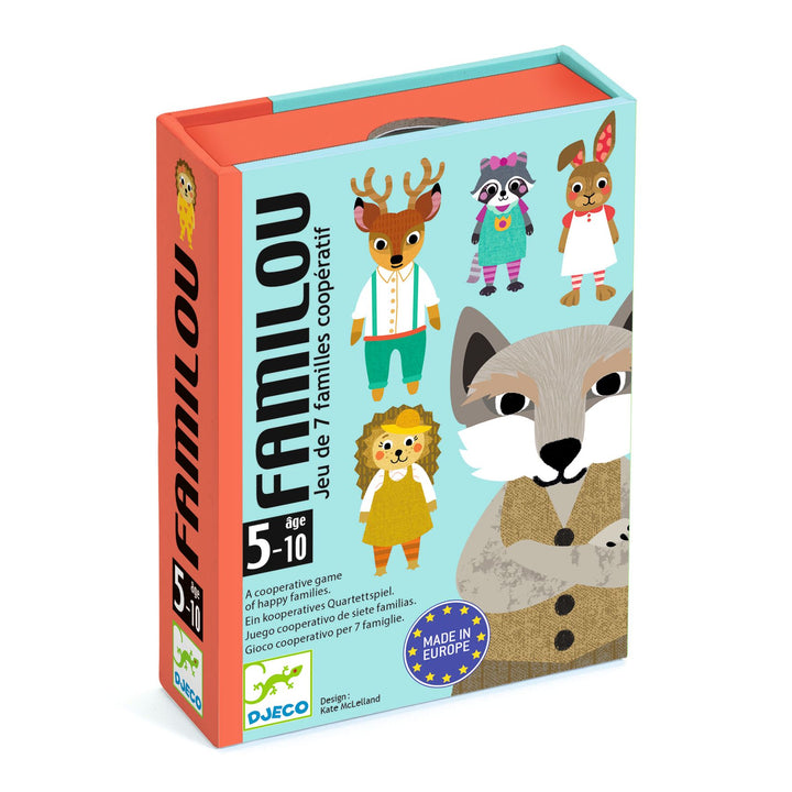 Djeco Card Game – Animal Families