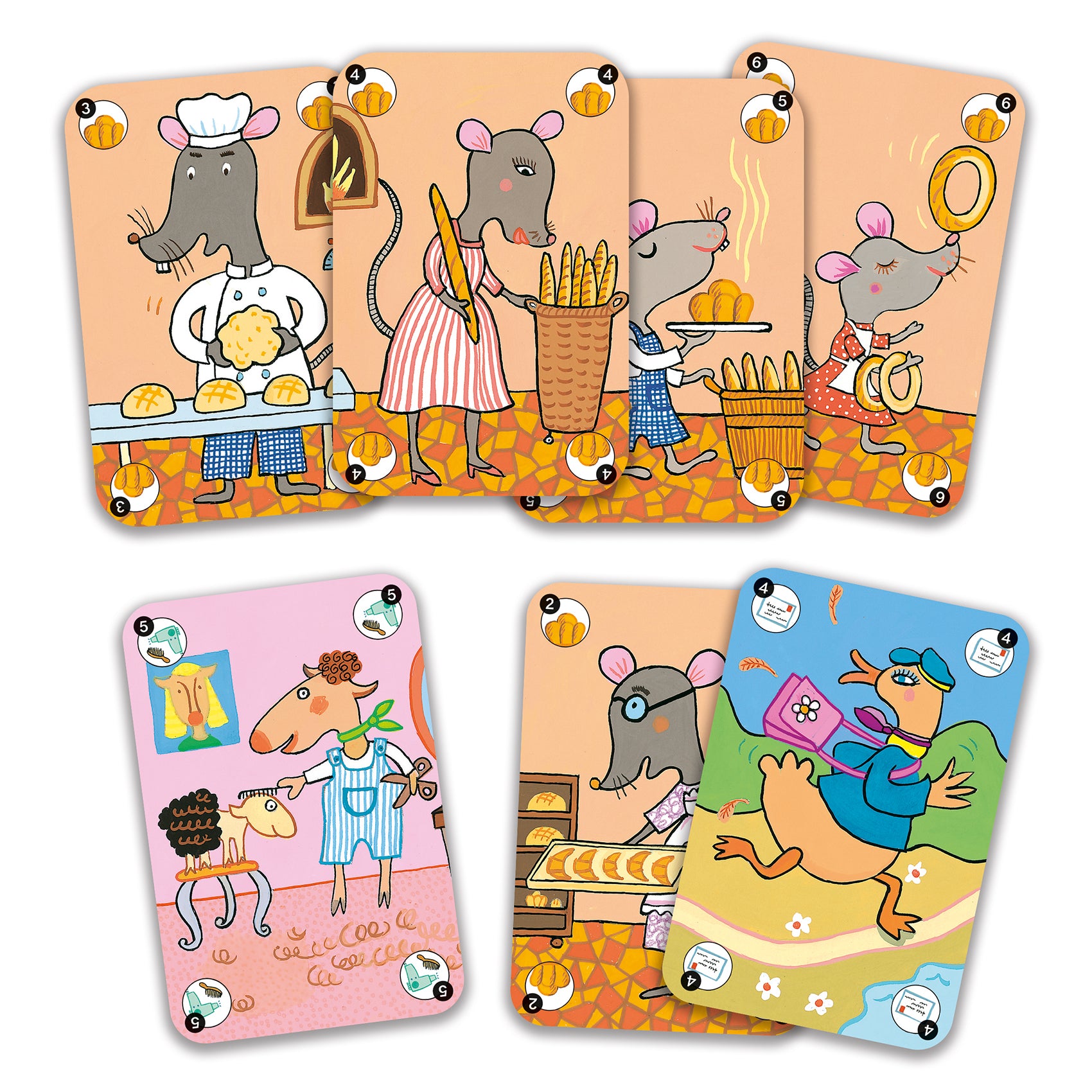 Djeco Card Game – Happy Family