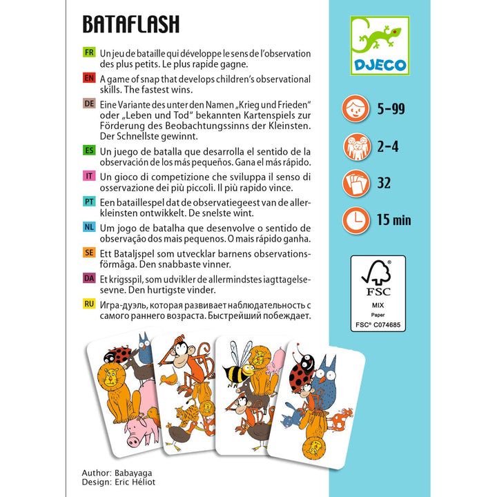 Djeco Card Game – Bataflash