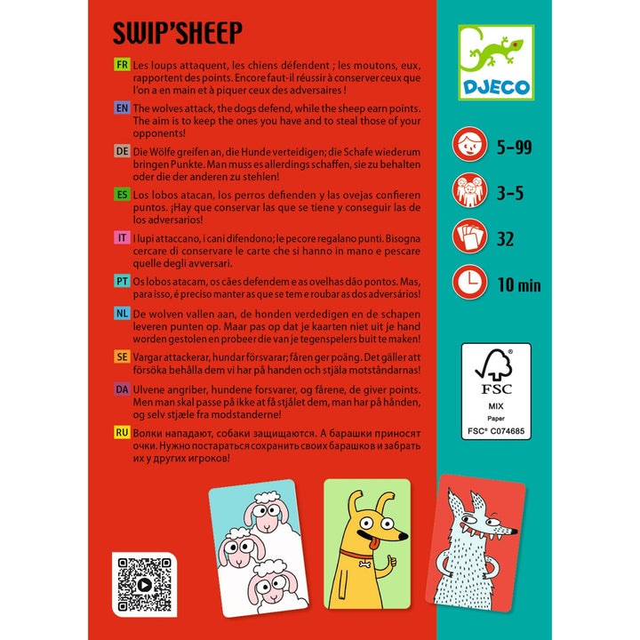 Djeco Card Game – Swip Sheep