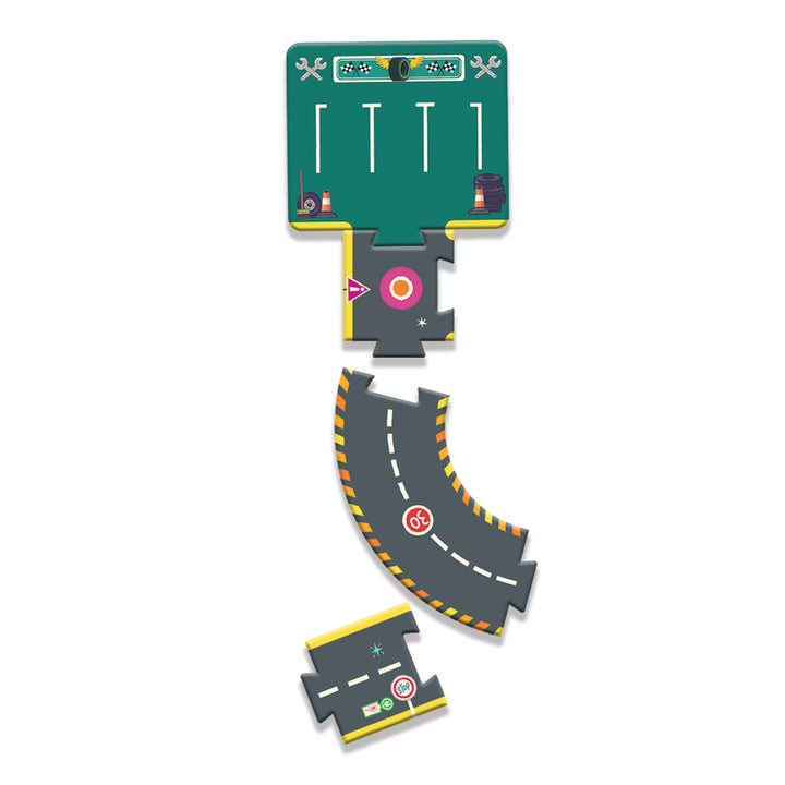 Djeco Crazy Motors Road Puzzle – Circuit