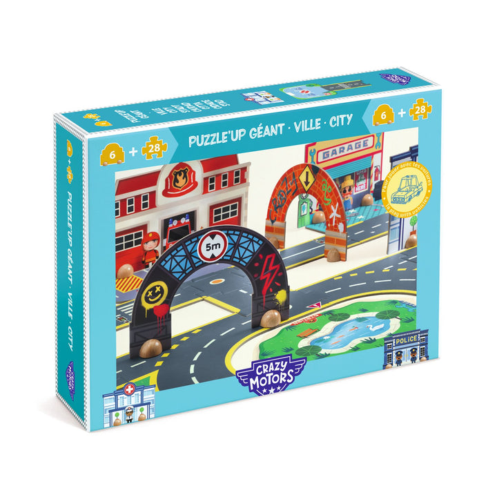 Djeco Crazy Motors Puzzl&